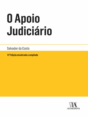 cover image of O Apoio judiciário--11ª Edição